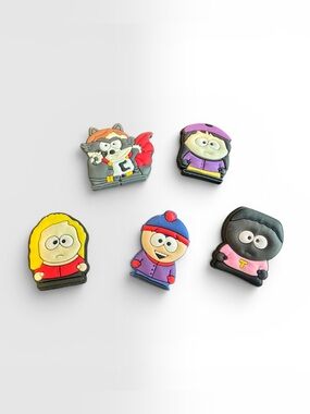South Park Character Croc Charms- Multicolor Set of 5